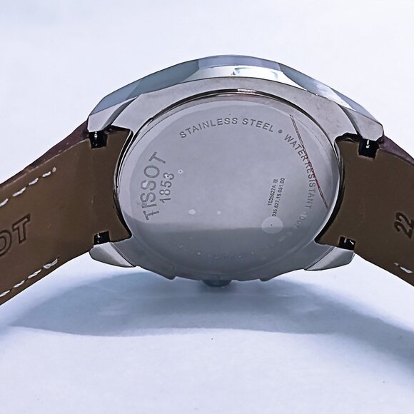 NEW STOCK - TISSOT Swiss Chronograph Tachymeter Quartz Formal Men's Wristwatch - Picture 7 of 9